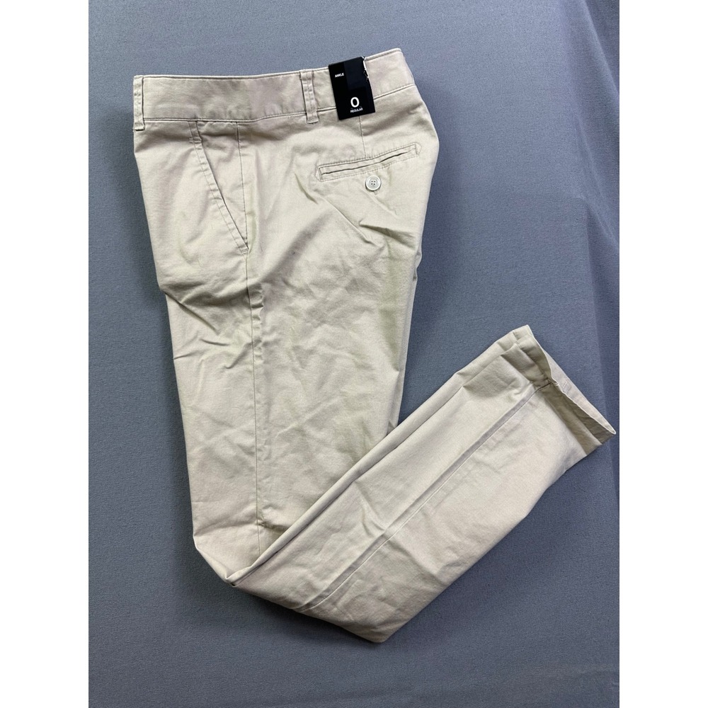 The Limited Khaki Chino Pants Women's 0R Tan Slim Stretch Cotton Trousers NEW
